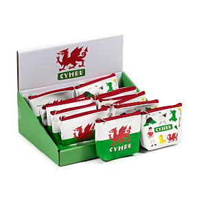 Welsh Dragon Wales (Cymru) Souvenir PVC Purse