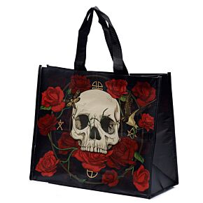 Skulls & Roses RPET Reusable Shopping Bag Skulls & Roses RPET Reusable Shopping Bag