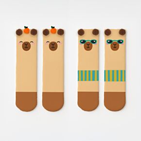 Capybara Fluffy Cosy Socks