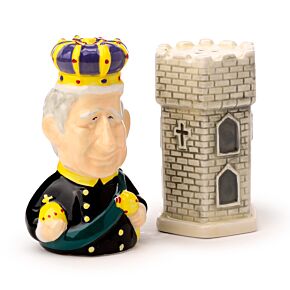 King Charles III Salt & Pepper Set King Charles III Salt & Pepper Set