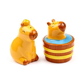 Capybara Ceramic Salt & Pepper Set Capybara Ceramic Salt & Pepper Set