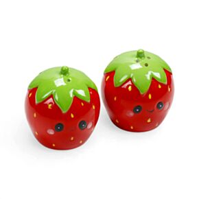 Foodiemals Strawberry Ceramic Salt & Pepper Set