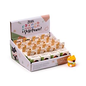 Shiba Inu Dog 2-in-1 Shaped Sharpener & Eraser