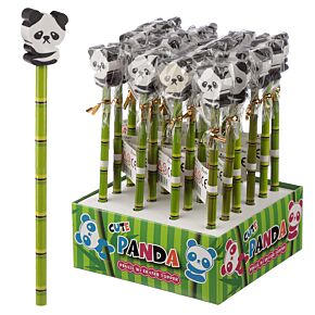 Cute Panda Pencil & Eraser Topper Cute Panda Pencil & Eraser Topper