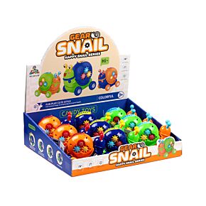 Press & Go Happy Snail Action Toy