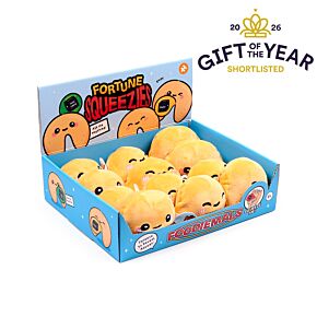 Queasy Squeezies Ask Me Anything Magic Fortune Teller Cookie Plush Squeezy Toy