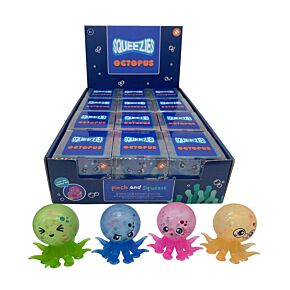 Squeezy Octopus Sucker Toy Squeezy Octopus Sucker Toy