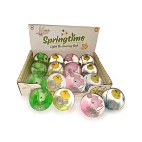 Springtime Duck High Bounce LED Flashing Bouncy Ball