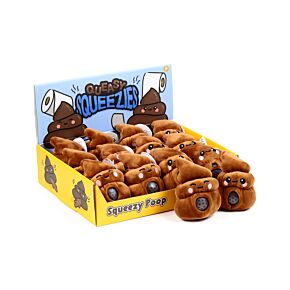 Queasy Squeezies Poop Plush Squeezy Toy Queasy Squeezies Poop Plush Squeezy Toy