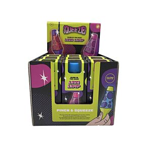 Squeezy Glow in the Dark Lava Lamp Toy Squeezy Glow in the Dark Lava Lamp Toy