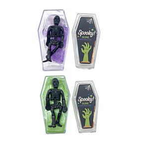 Spooky Slime Coffin with Skeleton Noise Slime Spooky Slime Coffin with Skeleton Noise Slime