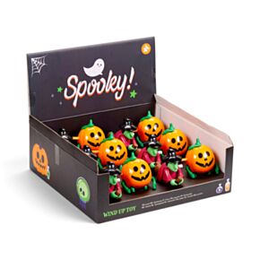 Spooky Witch & Pumpkin Wind Up Toy