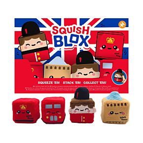 Squish Blox London Memory Foam Plush Squeezy Toy