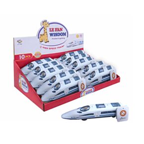 High Speed Train Pull Back Light & Sound Action Toy