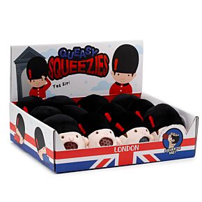Queasy Squeezies London Guardsman Plush Squeezy Toy Queasy Squeezies London Guardsman Plush Squeezy Toy