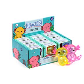 Maltose Squeezy Glitter Axolotl Stress Toy