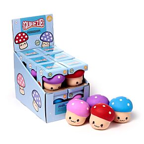 Squeezable Mushroom Stress Toy Squeezable Mushroom Stress Toy