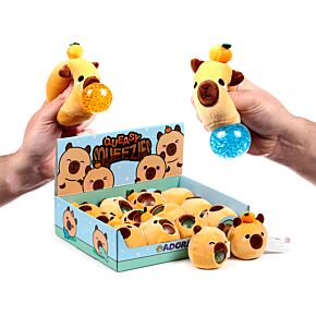 Queasy Squeezies Adoramals Capybara Plush Squeezy Toy Queasy Squeezies Adoramals Capybara Plush Squeezy Toy