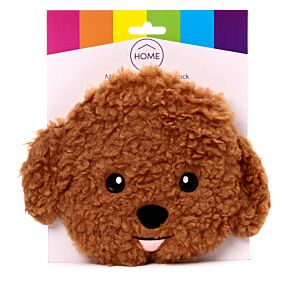Cavapoo Fluffy Dog Head Microwavable Plush Lavender Heat Pack Cavapoo Fluffy Dog Head Microwavable Plush Lavender Heat Pack