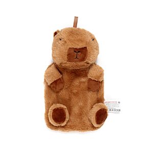 Capybara 650ml Hot Water Bottle with Plush Cover Capybara 650ml Hot Water Bottle with Plush Cover