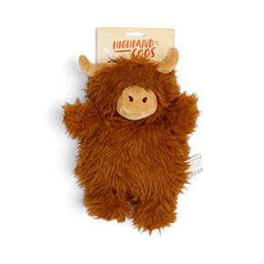 Highland Coo Cow Cream Nose Microwavable Plush Lavender Heat Pack