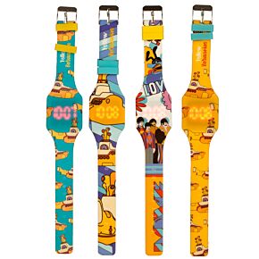 The Beatles Yellow Submarine Silicone Digital Watch The Beatles Yellow Submarine Silicone Digital Watch