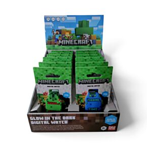 Minecraft Boom! & Feeding Time Silicone Digital Watch