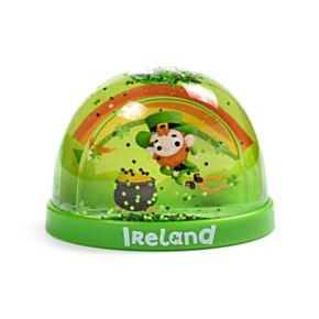 Luck of the Irish Ireland Medium Glitter Snow Storm