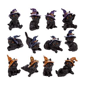 Witches Magical Black Cat World Figures