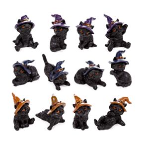 Witches Magical Black Cat World Figures