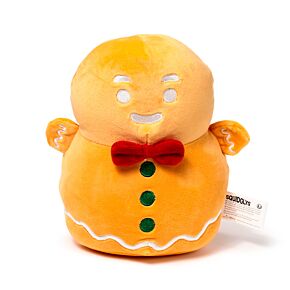 Squidglys Baker Street Christmas Gingerbread Man Plush Toy