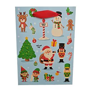Christmas Festive Friends Gift Bag Medium