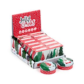 Christmas Jolly Gonk Lip Balm in a Tin