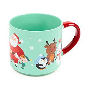Christmas Jingle Bunch Large Porcelain Mug Christmas Jingle Bunch Large Porcelain Mug