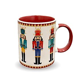 Christmas Nutcracker Porcelain Mug Christmas Nutcracker Porcelain Mug