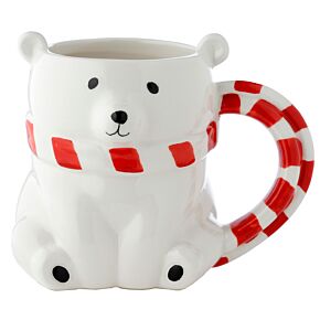 Polar Bear Ceramic Shaped Mug Polar Bear Ceramic Shaped Mug