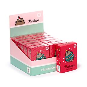 Christmas Pusheen the Cat Standard Playing Card Deck
