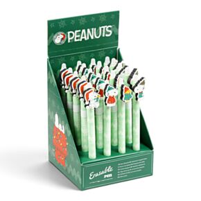Peanuts Christmas Snoopy & Woodstock Erasable Pen with PVC Topper