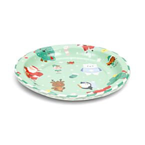 Jingle Bunch Christmas Set of 10 Paper Plates