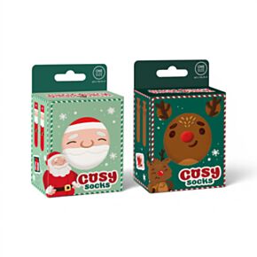 Jingle Bunch Christmas Fluffy Cosy Socks