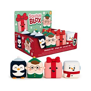 Squish Blox Jingle Bunch Christmas Memory Foam Plush Squeezy Toy Squish Blox Jingle Bunch Christmas Memory Foam Plush Squeezy Toy