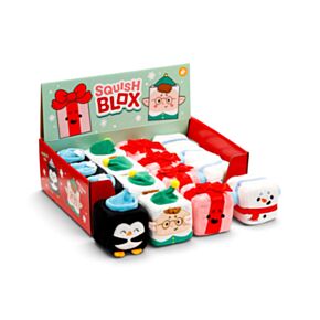 Squish Blox Jingle Bunch Christmas Memory Foam Plush Squeezy Toy