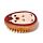 Adoramals Forest Mitzi the Hedgehog Shaped Bamboo Hair Brush