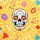 Day of the Dead Microfibre Beach Towel