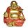 Mini Lucky Glitter Chinese Laughing Buddha 8cm