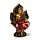Red & Gold Thai Buddha Seated Lotus
