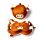 Relaxeazzz Highland Coo Cow Plush Travel Pillow & Eye Mask