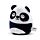 Squidglys Susu the Panda Adoramals Wild Plush Toy