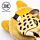 Relaxeazzz Leopard Plush Travel Pillow & Eye Mask