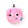Relaxeazzz Adoramals Oliver the Pig Plush Travel Pillow & Eye Mask